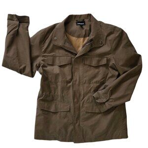 Bonobos Field Jacket – Rugged Waxed Cotton Utility Coat, Size Men's Medium
